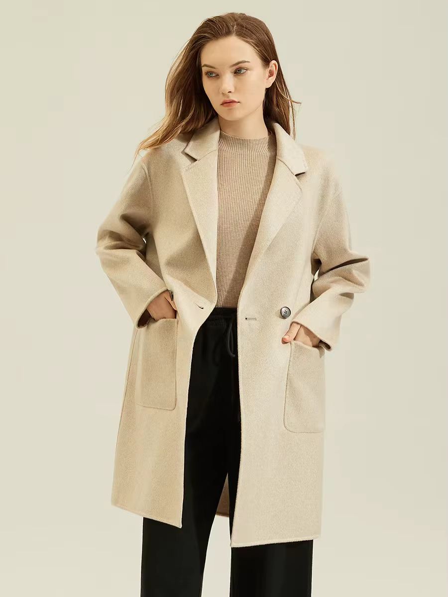 100% Cashmere Maxi Coat — detail 2