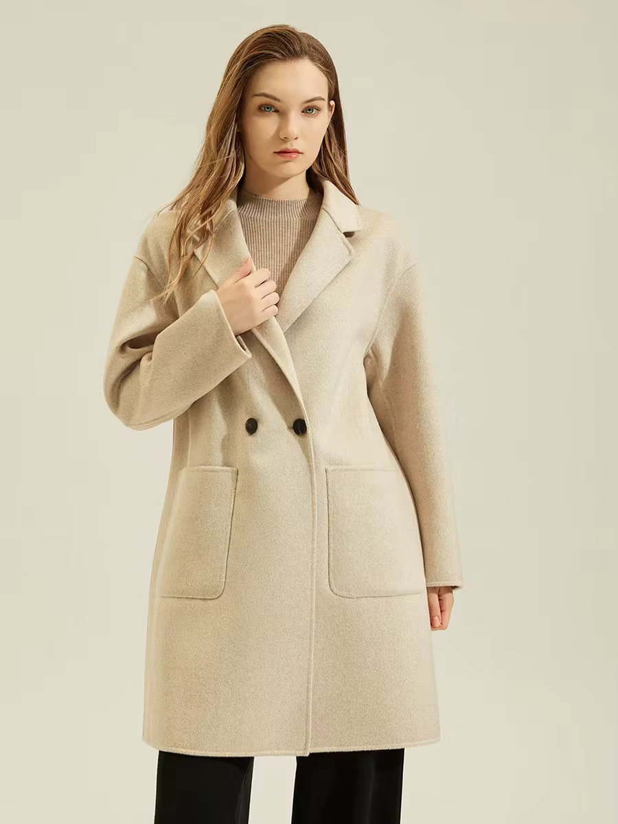 100% Cashmere Maxi Coat — detail 3