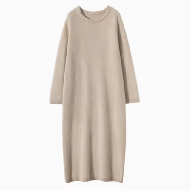 Long Dresses Knitted Dresses Cashmere Dress